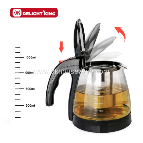 High Quality Borosilicate Glass Teapot with Infuser